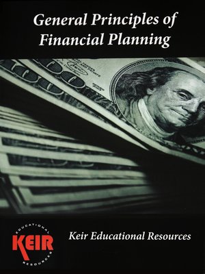 cover image of General Principles of Financial Planning Textbook